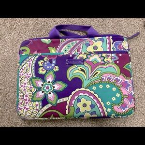 17” Vera Bradley laptop case